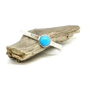 Bague fine Turquoise en Argent 925