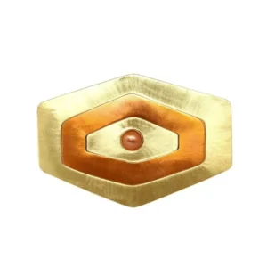 Boucle de ceinture géométrique