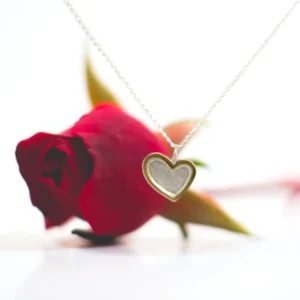 Collier pendentif petit cœur