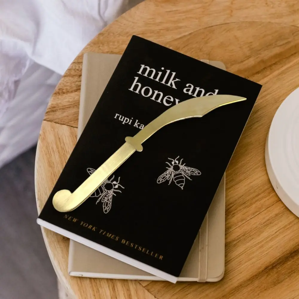 Barrette à cheveux ethnique gravée cuivre