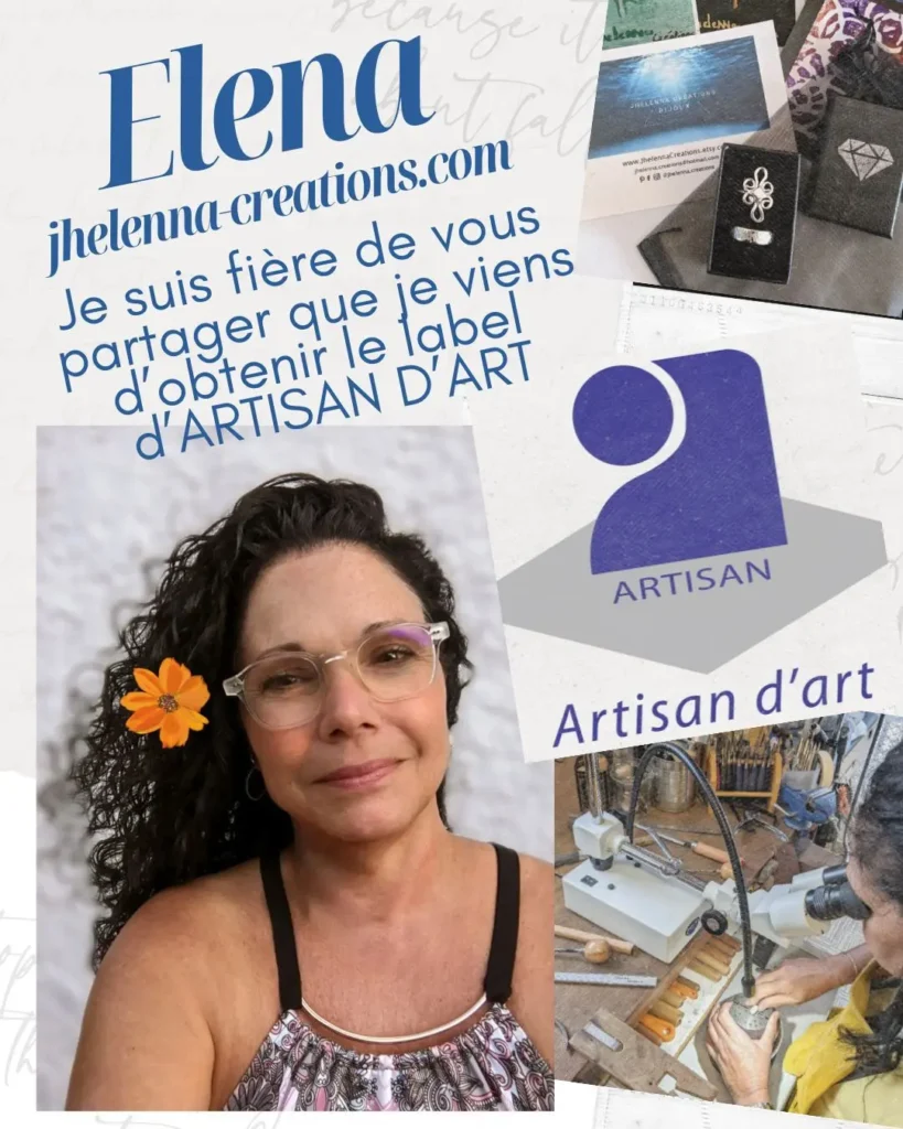 Le savoir-faire de l'Artisan d'Art en bijouterie🧑🎨 2 artisan d'art, Jhelenna Créations