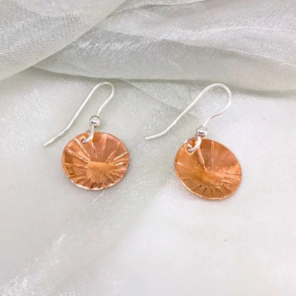 boucles d'oreilles soleil