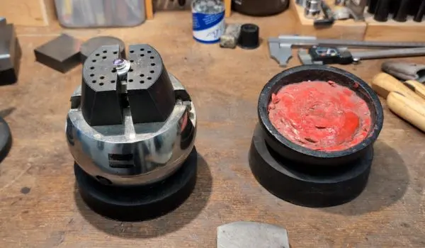 Découverte de mon atelier de bijoutier : outils et techniques 5 boulet graveur et pitch bowl