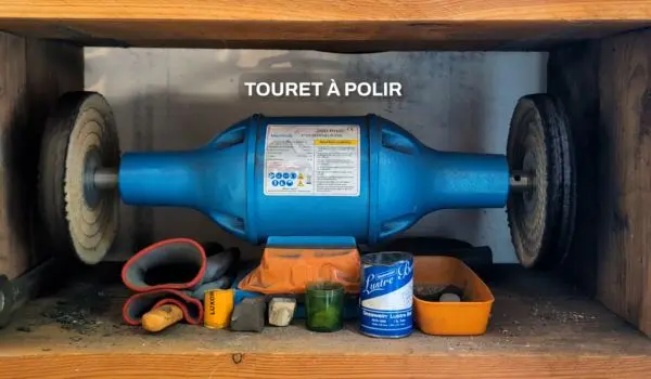 Découverte de mon atelier de bijoutier : outils et techniques 12 touret a polir