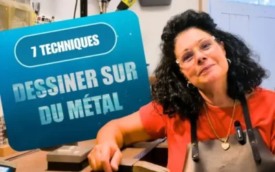 7 techniques pour dessiner sur du métal