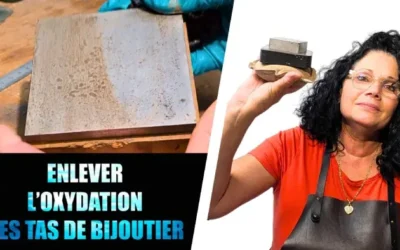 enlever l’oxydation d’un tas de bijoutier