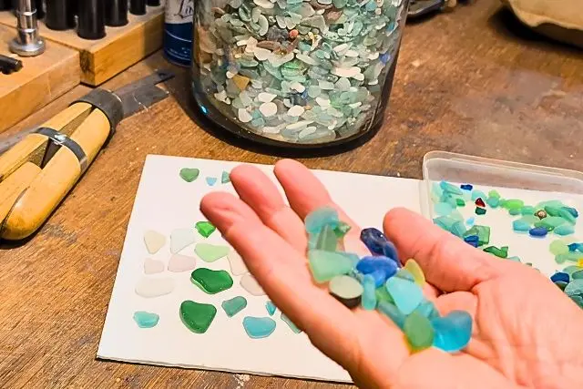 bijoux enverre de mer