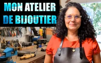 Découverte de mon atelier de bijoutier  : outils et techniques