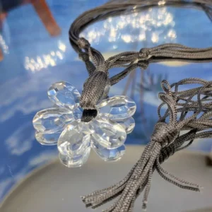 Promotions 76 pendentif grande fleur et fils